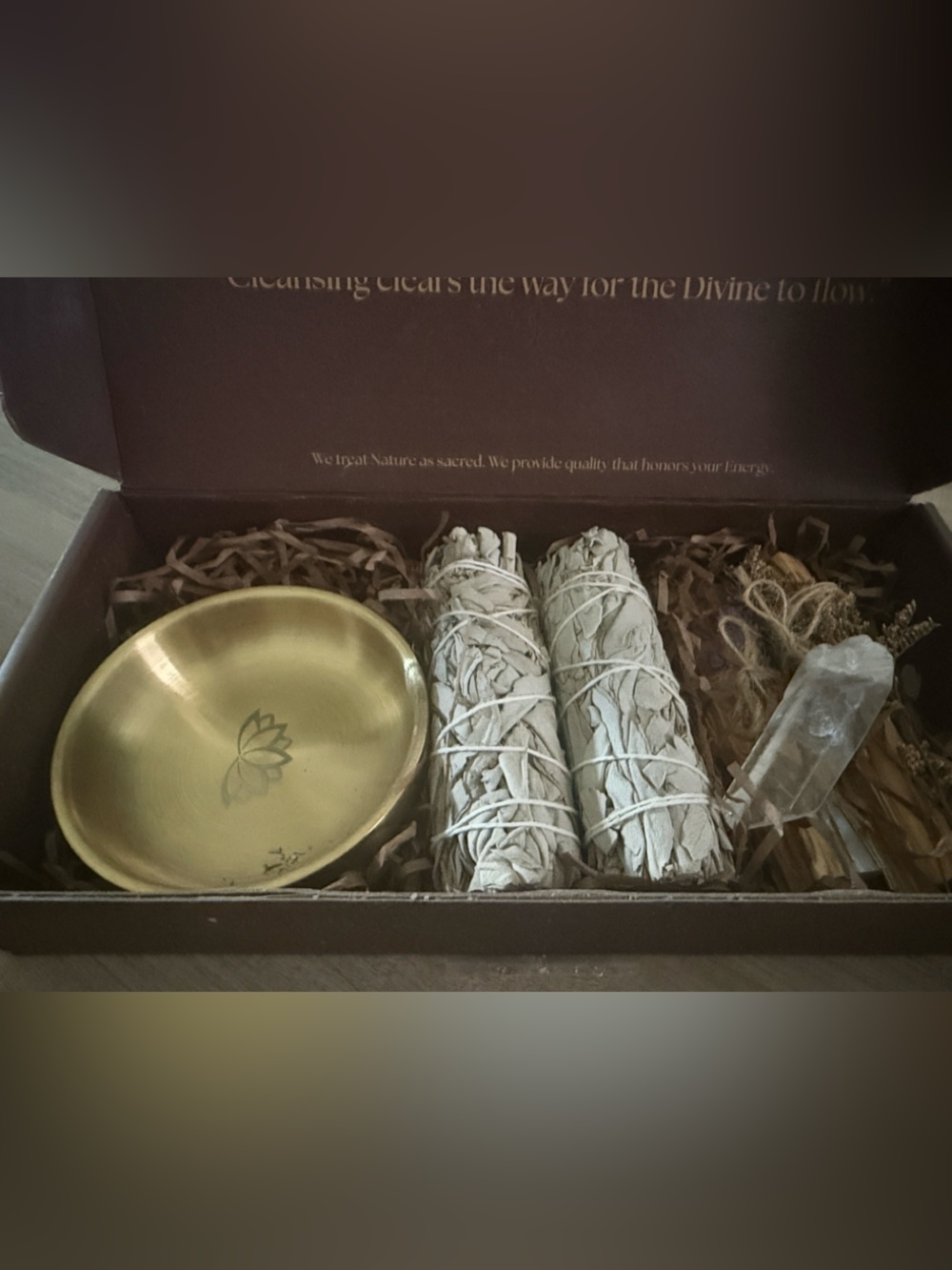 New/ Unused Anima Premium Cleansing Kit — Brown